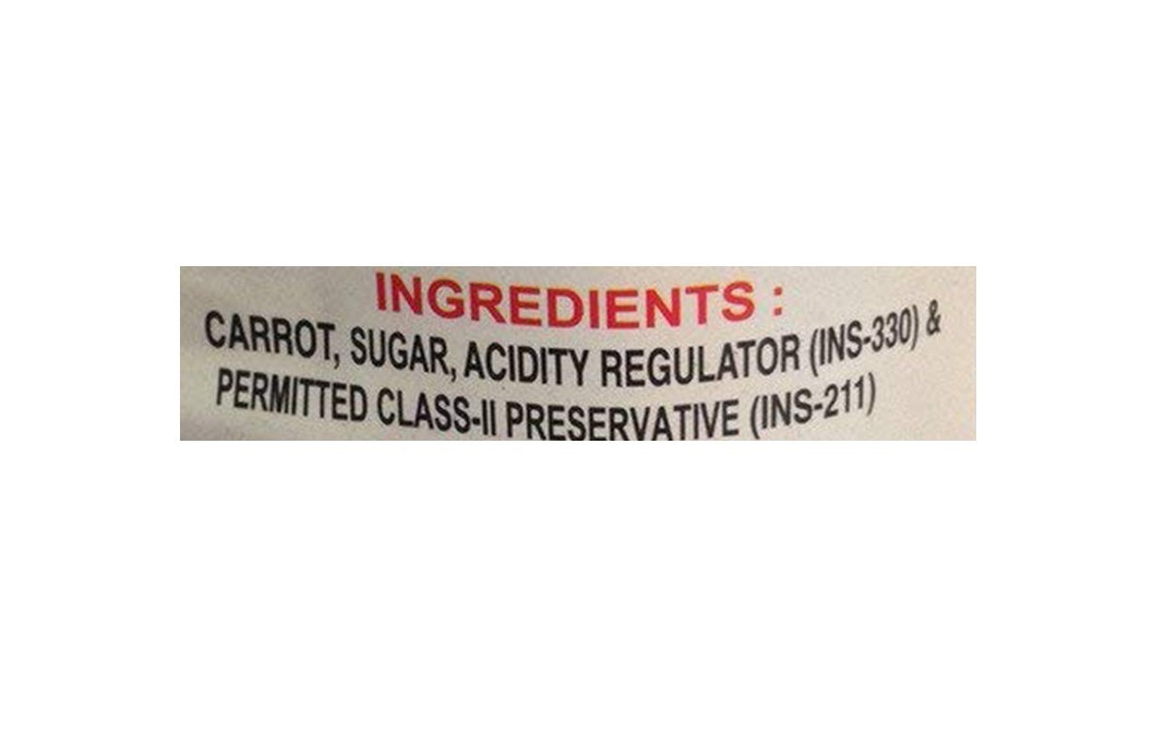 Harnarains Carrot Murabba Dry    Plastic Jar  900 grams
